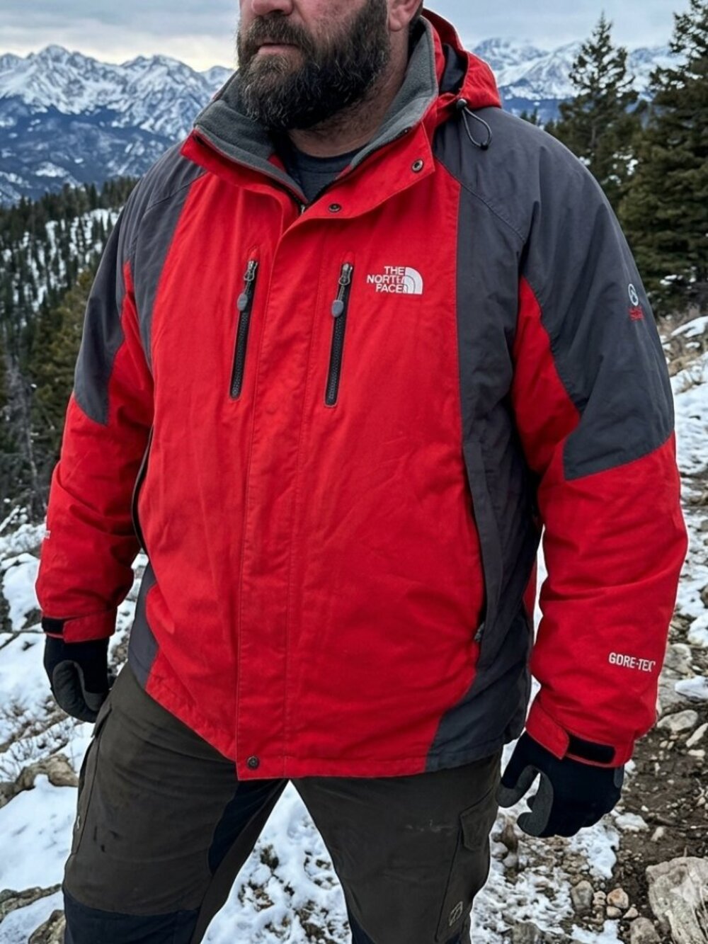 The North Face 4 in 1 Summit Series Gore Tex Winter Jacket